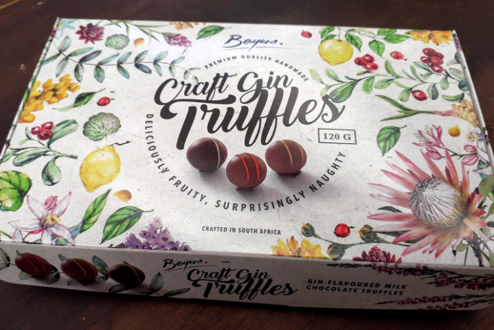 Box of Beyers Craft Gin Truffles