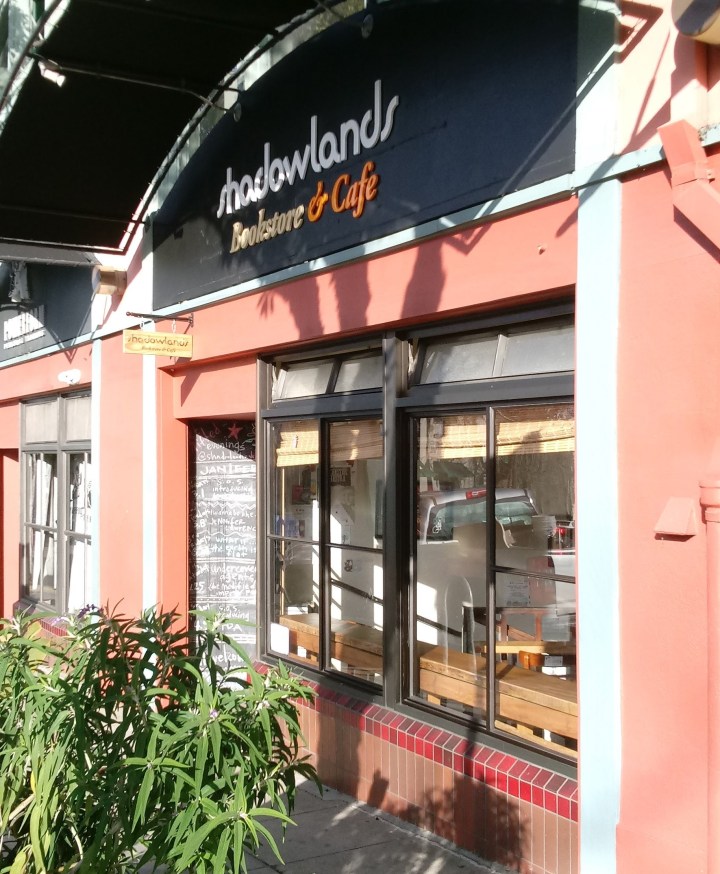 Shadowlands cafe in Oakland, which does not stock disposable cups; zero-waste cafe